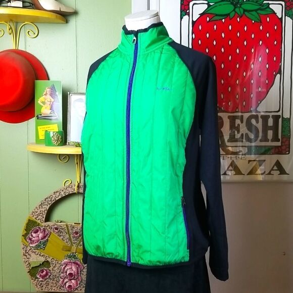 Ralph Lauren Active Zip Jacket Green L - Picture 2 of 8